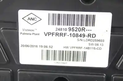 Автозапчасти б/у приборная доска за renault captur dynamique ссылки oem iam 248109520r  