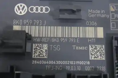 Автозапчастина б/у щит закр для audi a4 b8 avant (8k5) 2.0 tdi посилання на oem iam 8k0959793j  