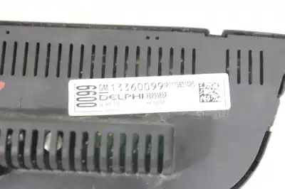 Peça sobressalente para automóvel em segunda mão comando de sofagem (chauffage / ar condicionado) por opel astra j lim. selective referências oem iam 13360099  