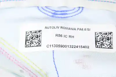 Автозапчасти б/у правая боковая подушка безопасности за mini mini (r56) one d ссылки oem iam a27320448010  