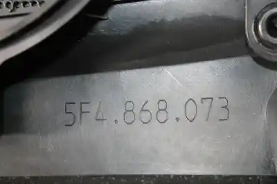 Автозапчастина б/у обкітка задніх лівіх дверей для seat leon (5f1) 1.6 tdi посилання на oem iam 5f4868073  