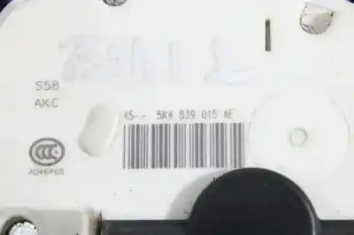 Автозапчастина б/у замок дверей заднього лівого для seat leon (5f1) 1.6 tdi посилання на oem iam 5k4839015ae  