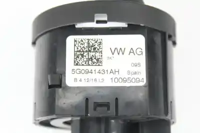 Second-hand car spare part headlights switch for seat leon (5f1) 1.6 tdi oem iam references 5g0941431ah  