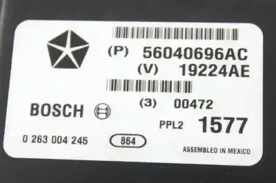 Pezzo di ricambio per auto di seconda mano modulo elettronico per dodge nitro 2.8 crd riferimenti oem iam 56040696ac  