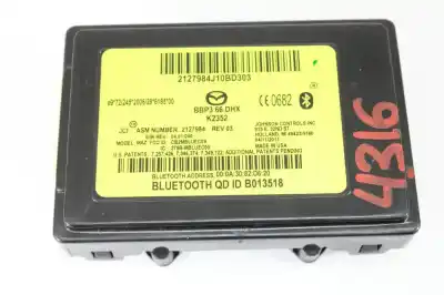 Second-hand car spare part audio system / radio cd for mazda 3 lim. (bl) sportive oem iam references bbp366dhx
