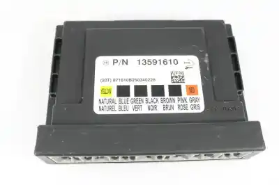 Peça sobressalente para automóvel em segunda mão bsi / bcm / módulo eletrónico confort por opel adam (m13) 1.2 referências oem iam 13591610