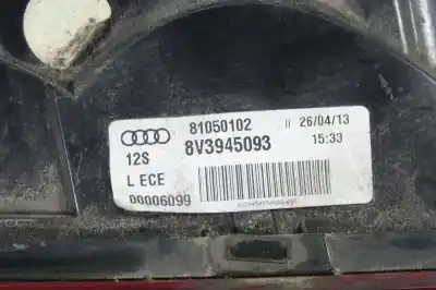 Автозапчасти б/у внутренний левый задний фонарь за audi a3 (8v1, 8vk) 1.6 tdi ссылки oem iam   