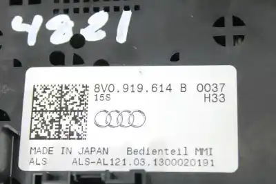 Автозапчастина б/у многофункційне управління для audi a3 (8v1, 8vk) 1.6 tdi посилання на oem iam 8v0919614b  