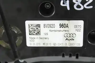 Автозапчастина б/у панель інструментів для audi a3 (8v1, 8vk) 1.6 tdi посилання на oem iam 8v0920960a  