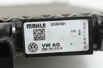 Автозапчастина б/у водяний радіатор для volkswagen crafter furgón (sy_, sx_) 2.0 tdi посилання на oem iam 2n0121212b  
