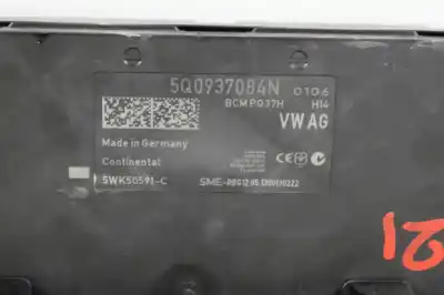 Автозапчастина б/у блок управління комфортом для audi a3 (8v1, 8vk) 1.6 tdi посилання на oem iam 5q0937084n  