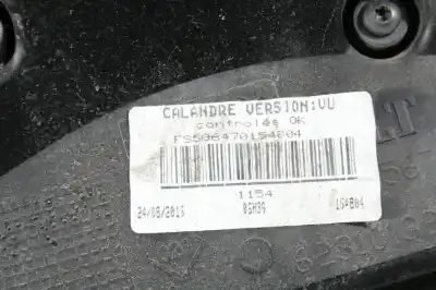 Автозапчастина б/у передня решіта для renault kangoo express (fw0/1_) 1.5 dci 75 (fw07, fw10, fw04) посилання на oem iam 623101381r  