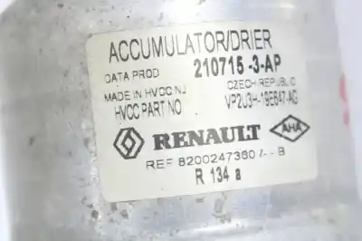 Автозапчастина б/у повітряний фільтр для renault kangoo express (fw0/1_) 1.5 dci 75 (fw07, fw10, fw04) посилання на oem iam 8200247360b  