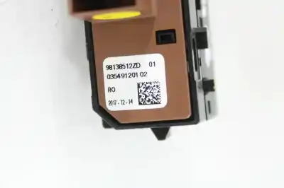 Second-hand car spare part switch for citroen c3 aircross ii (2r_, 2c_) 1.2 puretech 110 (2rhnzb, 2rhnzw, 2rhnpx, 2rhnpj) oem iam references 98138512zd  