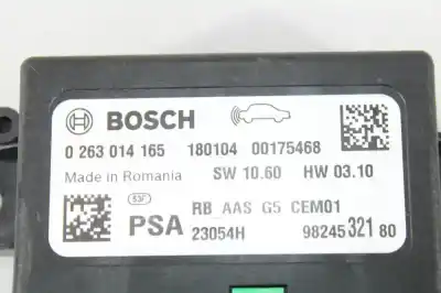 Автозапчастина б/у електронний модуль для citroen c3 aircross ii (2r_, 2c_) 1.2 puretech 110 (2rhnzb, 2rhnzw, 2rhnpx, 2rhnpj) посилання на oem iam 9824532180  