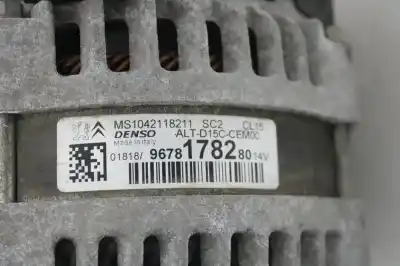 Автозапчастина б/у генератор для citroen c3 aircross ii (2r_, 2c_) 1.2 puretech 110 (2rhnzb, 2rhnzw, 2rhnpx, 2rhnpj) посилання на oem iam 96781782  