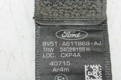 Peça sobressalente para automóvel em segunda mão cinto de segurança traseiro esquerdo por ford fiesta vi (cb1, ccn) 1.5 tdci referências oem iam 8v51a611b69aj  