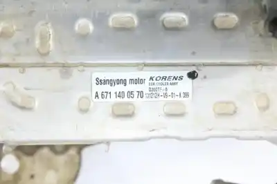 Peça sobressalente para automóvel em segunda mão radiador de gases de escape (egr) por ssangyong rexton w / rexton 2.0 xdi referências oem iam a6711400570  