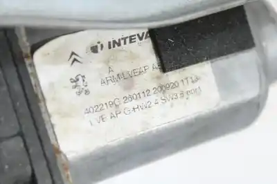 Peça sobressalente para automóvel em segunda mão elevador de vidros dianteiro direito por citroen ds3 style referências oem iam 402219g / 260112  