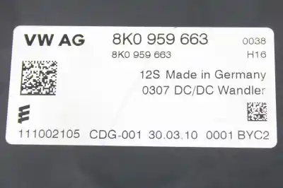 Автозапчасти б/у электронный модуль за audi a4 b8 (8k2) 2.0 tdi ссылки oem iam 8k0959663  