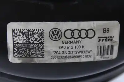 Автозапчастина б/у гальмівний серво для audi a4 b8 (8k2) 2.0 tdi посилання на oem iam 8k0612103k  
