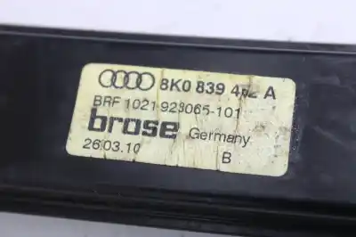Автозапчасти б/у задний правый стеклорегулятор за audi a4 b8 (8k2) 2.0 tdi ссылки oem iam 8k0839462a  