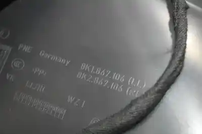 Автозапчасти б/у обивка передней правой двери за audi a4 b8 (8k2) 2.0 tdi ссылки oem iam 8k1867106  