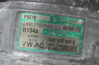 İkinci el araba yedek parçası klima kompresörü için audi a3 (8p1) 1.9 tdi oem iam referansları 1k0820803q  