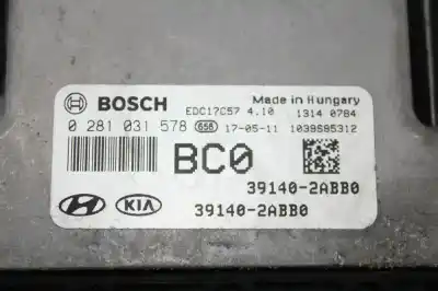 Peça sobressalente para automóvel em segunda mão centralina de motor uce por hyundai tucson (tl, tle) 1.7 crdi referências oem iam 391402abb0  