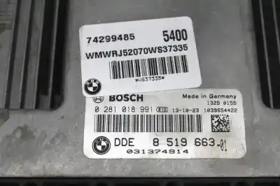 Автозапчастина б/у ебу контролер двигуна для mini mini paceman (r61) cooper d посилання на oem iam 0281018991  