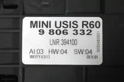 Автозапчасти б/у внутренний свет за mini mini paceman (r61) cooper d ссылки oem iam 9284331  