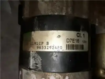 Peça sobressalente para automóvel em segunda mão motor de arranque por citroen c3 (2002->) 1.4 i referências oem iam   963329480
