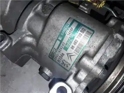 Peça sobressalente para automóvel em segunda mão compressor de ar condicionado a/a a/c por citroen c3 (2002->) 1.4 i referências oem iam 9646273380  1439f