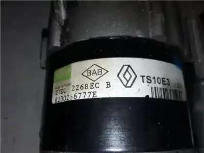 Peça sobressalente para automóvel em segunda mão motor de arranque por dacia logan (ls_) 1.6 16v (ls09 ls0l ls0m ls0p ls0v ls18 ls1s ls1v.... referências oem iam   ts10e3 / 8200266777e