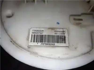 Pezzo di ricambio per auto di seconda mano sensore di livello del carburante per renault megane ii ranchera familiar (km0/1_) 1.6 16v hi-flex riferimenti oem iam 0580207007  0580207007 / 172020033r