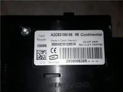 Second-hand car spare part ignition switch for renault fluence 1.5 dynamique [1.5 ltr. - 78 kw dci diesel] oem iam references a2c5321709502  a2c53185186
