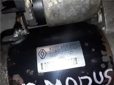 Second-hand car spare part starter motor for renault modus i 1.4 dynamique [1.4 ltr. - 72 kw 16v] oem iam references   8200298371 / m000t45371zt