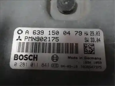Peça sobressalente para automóvel em segunda mão centralina de motor uce por mitsubishi colt vi (z3_a, z2_a) 1.5 di-d (z39a) referências oem iam a6391500479  0281011841
