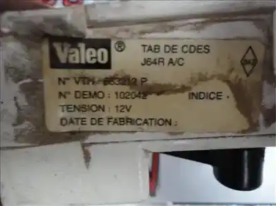 Pezzo di ricambio per auto di seconda mano controllo climatico per renault scenic (ja..) 1.9 dti rt riferimenti oem iam 102042  663212p