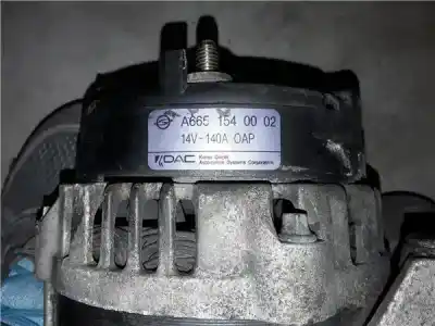Tweedehands auto-onderdeel alternator voor ssangyong rexton / rexton ii (gab_) 2.7 xdi oem iam-referenties   a6651540002