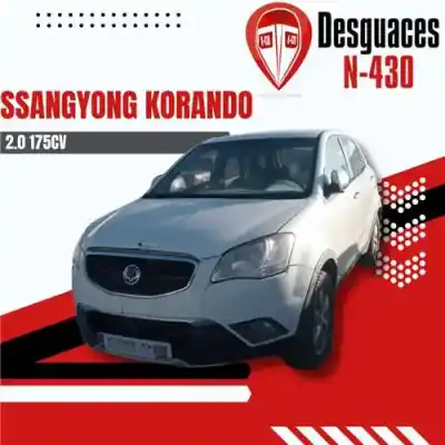 Peça sobressalente para automóvel em segunda mão farol / farolim esquerdo por ssangyong korando 2.0 td cat referências oem iam   