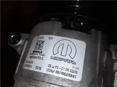 Pezzo di ricambio per auto di seconda mano compressore aria condizionata per jeep compass (mp, m6, mv, m7) 1.4 multiair riferimenti oem iam 6576035  01141478 / 51979374