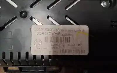 Second-hand car spare part dashboard for jeep compass (mp, m6, mv, m7) 1.4 multiair oem iam references 5550031717 / 552000901605  6qr58dx9ab