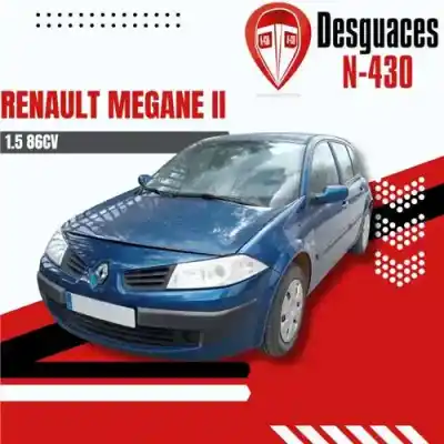 Pièce détachée automobile d'occasion BOÎTE DE VITESSES pour RENAULT MEGANE II BERLINA 5P 1.5 DCI 86 CV Références OEM IAM   