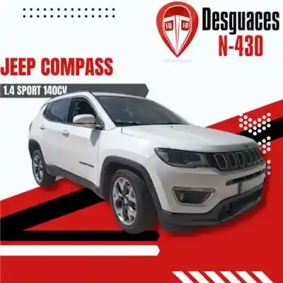 Peça sobressalente para automóvel em segunda mão porta dianteira direita por jeep compass (mp, m6, mv, m7) 1.4 multiair referências oem iam   