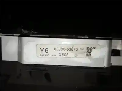 Piesă de schimb auto la mâna a doua ceas bord pentru lexus is ii (_e2_) 220d (ale20) referințe oem iam 8380053670  8380053670