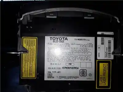 Piesă de schimb auto la mâna a doua ecran display multifuncțional displei pentru lexus is ii (_e2_) 220d (ale20) referințe oem iam   861153050 / 4622001443