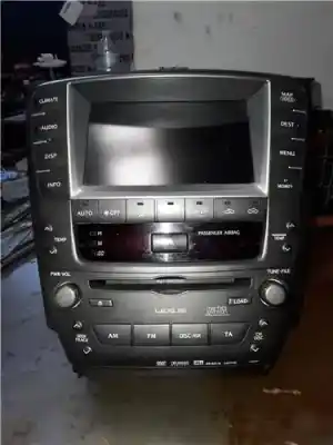 Tweedehands auto-onderdeel Multifunctioneel Display voor LEXUS IS II (_E2_) 220D (ALE20) OEM IAM-referenties   861153050 / 4622001443