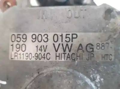 Second-hand car spare part alternator for porsche cayenne (typ 9pa1) diesel oem iam references 059903015p  