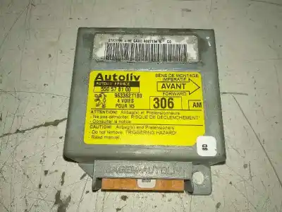 Gebrauchtes Autoersatzteil steuergerät airbag zum peugeot 306 3/5 pt. / 4 pt. (s2) lfy oem-iam-referenzen 9633621180  
